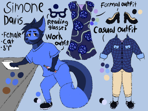 Character belongs to be, designed by poofsie on Scratch